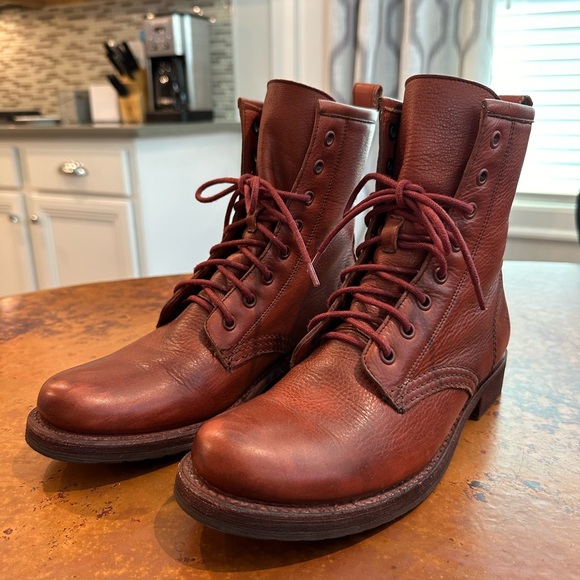Frye Veronica Combat Boots - Picture 3 of 5